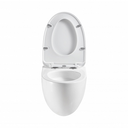 Подвесной унитаз безободковый Terminus Енисей Monolit 560х390 белый Королёв - фото 5